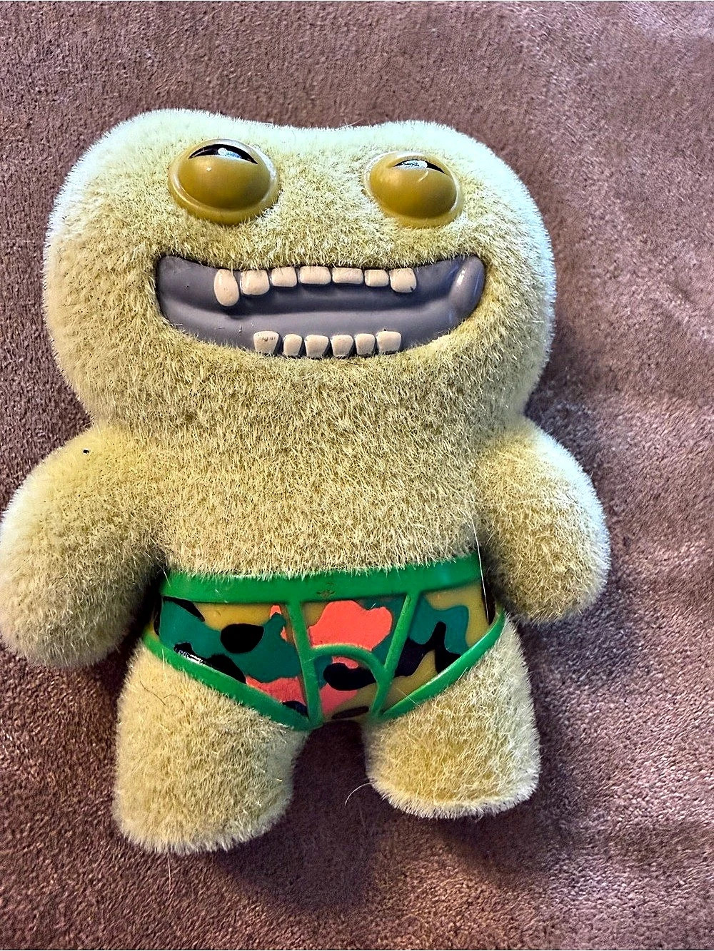 Fuggler Count Underoo McGoo (Budgie Edition / Fart Face Series) Yellow & Green